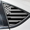 Quarter Window American Flag Vinyl Decal Stickers Fits Dodge Dart 2013 - 2016 - Bogar Tech Designs