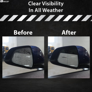For Tesla Model 3 2017+ Side Rearview Mirror Anti Fog Water Proof Hydrophobic Film Cover Overlay