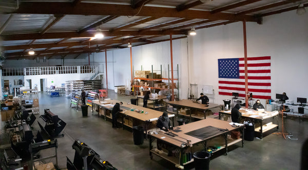 A look inside our warehouse