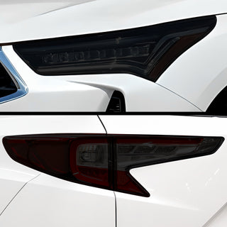 Full Headlight Taillight Precut Smoked PPF Tint Kit Film Overlay Fits Acura RDX 2019 - 2025 - Bogar Tech Designs