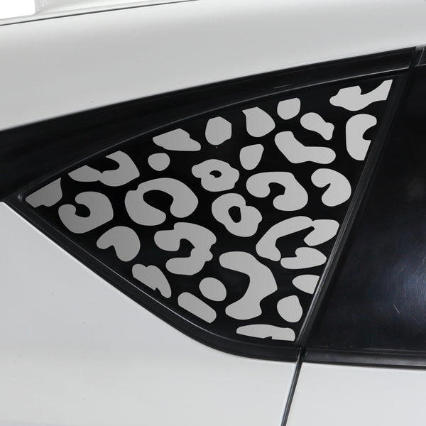 Animal Leopard Cheetah Cow Window Vinyl Decal Stickers Fits Acura RDX 2019 - 2024 - Bogar Tech Designs