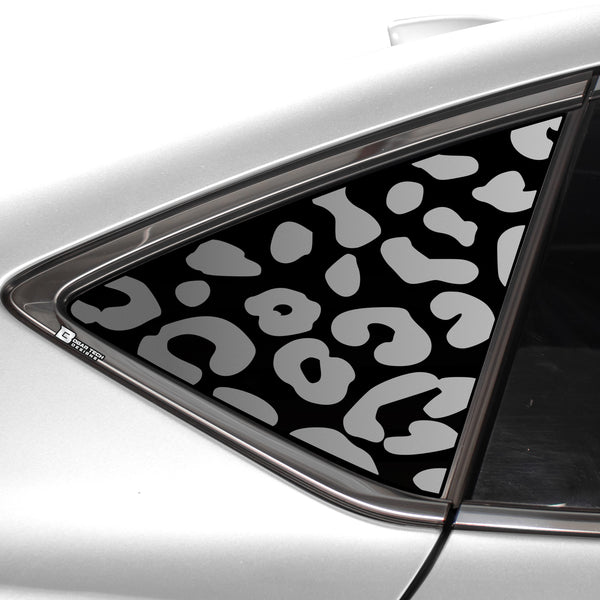 Animal Leopard Cheetah Cow Window Vinyl Decal Stickers Fits Acura TLX 2021 - 2025 - Bogar Tech Designs