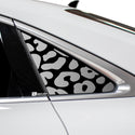 Animal Leopard Cheetah Cow Window Vinyl Decal Stickers Fits Audi A3 R3 RS3 2022 - 2024 - Bogar Tech Designs
