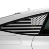 Quarter Window American Flag Vinyl Decal Stickers Fits Audi A7 & S7 Sportback 2019 - 2025 - Bogar Tech Designs