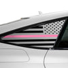 Quarter Window American Flag Vinyl Decal Stickers Fits Audi A7 & S7 Sportback 2019 - 2025 - Bogar Tech Designs