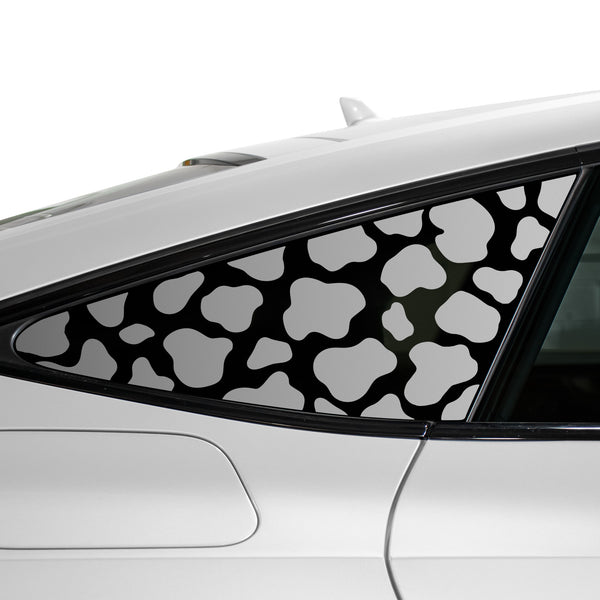 Animal Leopard Cheetah Cow Window Vinyl Decal Stickers Fits Audi A7 & S7 2019 - 2024 - Bogar Tech Designs