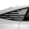 Quarter Window American Flag Vinyl Decal Stickers Fits Audi A7 & S7 Sportback 2019 - 2025 - Bogar Tech Designs