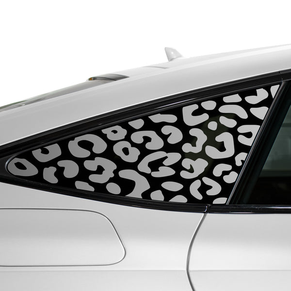 Animal Leopard Cheetah Cow Window Vinyl Decal Stickers Fits Audi A7 & S7 2019 - 2024 - Bogar Tech Designs