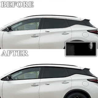 Vinyl Chrome Delete Grille Side Window Rear Blackout Decal Stickers Overlay Film Fits Nissan Murano - Bogar Tech Designs