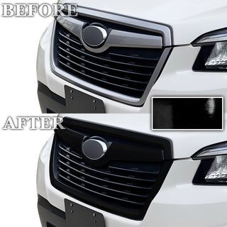 Vinyl Chrome Delete Front Grille Wheels Blackout Decal Stickers Overlay Film Fits Subaru Forester 2019 - 2024 - Bogar Tech Designs