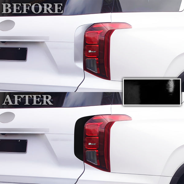Side Window Skirt Vinyl Chrome Delete Trim Blackout Decal Stickers Overlay Film Fits Hyundai Palisade 2020 - 2025 - Bogar Tech Designs