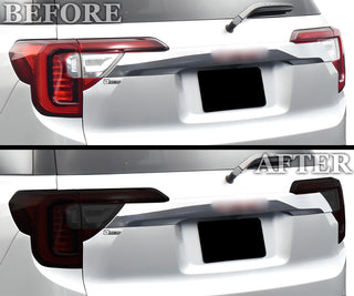 Full Headlight Taillight Precut Smoked PPF Tint Kit Overlay Film Fits GMC Acadia 2020 - 2023 - Bogar Tech Designs