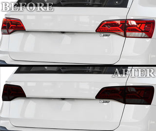 Full Headlight Taillight Precut Smoked PPF Tint Kit Film Overlay Fits Volkswagen Taos 2022 - 2024 - Bogar Tech Designs