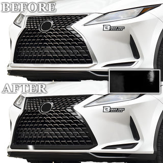 Vinyl Chrome Delete Side Window Front Rear Bumper Wheel Rim Trim Blackout Decal Stickers Overlay Film Fits Lexus RX 2016 - 2022 - Bogar Tech Designs