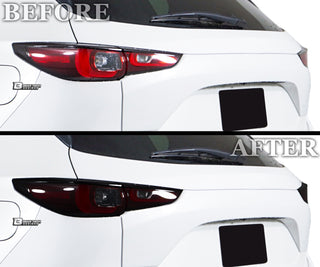 Full Headlight Taillight Precut Smoked PPF Tint Kit Film Overlay Fits Mazda CX - 5 2022 - 2025 - Bogar Tech Designs