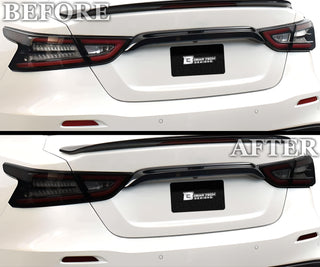 Full Headlight Taillight Precut Smoked PPF Tint Kit Film Overlay Fits Nissan Maxima 2015 - 2023 - Bogar Tech Designs
