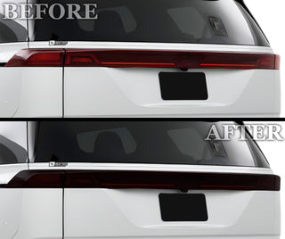 Full Headlight Taillight Precut Smoked PPF Tint Kit Film Overlay Fits Kia Carnival 2022 - 2024 - Bogar Tech Designs