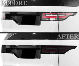 Full Headlight Taillight Precut Smoked PPF Tint Kit Film Overlay Fits Land Rover Discovery 2017 - 2024 - Bogar Tech Designs