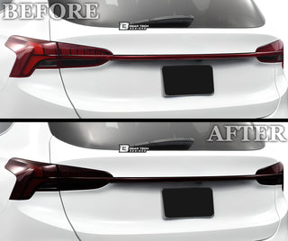Full Headlight Taillight Precut Smoked PPF Tint Kit Film Overlay Fits Hyundai Santa Fe 2021 - 2023 - Bogar Tech Designs