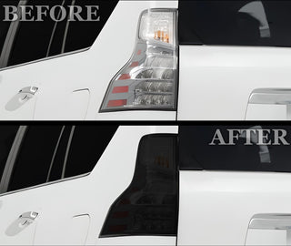 Full Headlight Taillight Precut Smoked PPF Tint Kit Film Overlay Fits Lexus GX 2010 - 2023 - Bogar Tech Designs