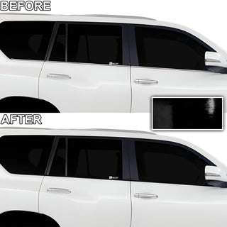 Vinyl Chrome Delete Blackout Decal Stickers Overlay Film Fits Lexus GX 2010 - 2023 - Bogar Tech Designs