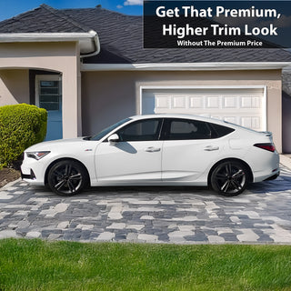 Vinyl Chrome Delete Side Window Blackout Decal Stickers Overlay Film Fits Acura Integra 2023 - 2025 - Bogar Tech Designs