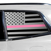 Quarter Window American Flag Vinyl Decal Stickers Fits Cadillac XT6 2020 - 2025 - Bogar Tech Designs