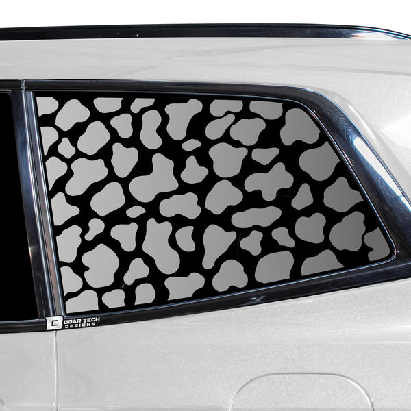 Animal Leopard Cheetah Cow Window Vinyl Decal Stickers Fits Cadillac XT6 2020 - 2024 - Bogar Tech Designs