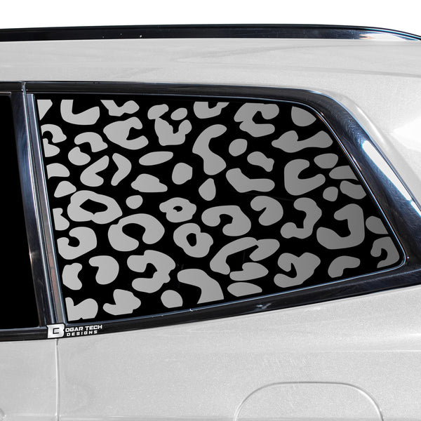 Animal Leopard Cheetah Cow Window Vinyl Decal Stickers Fits Cadillac XT6 2020 - 2024 - Bogar Tech Designs