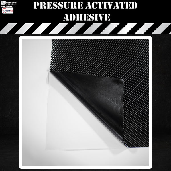 ShieldMe PREMIUM Gloss Black Carbon Fiber Vinyl Automotive Car Wrap Roll Film Sheet With Bubble Free Air Release - Bogar Tech Designs