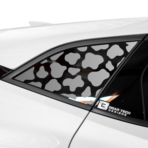 Animal Leopard Cow Window Vinyl Decal Stickers Fits Chevy Blazer 2019 - 2025 - Bogar Tech Designs