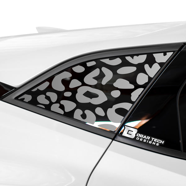 Animal Leopard Cow Window Vinyl Decal Stickers Fits Chevy Blazer 2019 - 2025 - Bogar Tech Designs