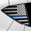Quarter Window American Flag Vinyl Decal Stickers Fits Chevy Corvette C8 2020 - 2025 - Bogar Tech Designs