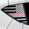 Quarter Window American Flag Vinyl Decal Stickers Fits Chevy Corvette C8 2020 - 2025 - Bogar Tech Designs