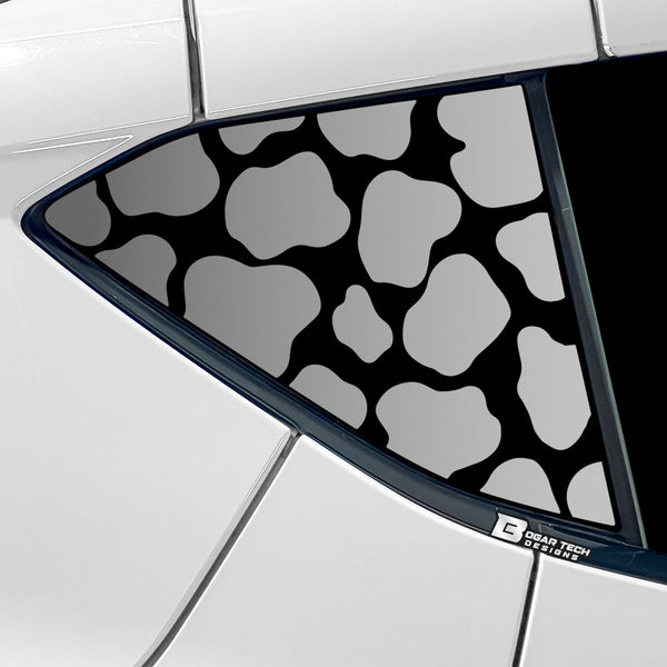 Animal Leopard Cheetah Cow Window Vinyl Decal Stickers Fits Chevy Corvette 2020 - 2024 - Bogar Tech Designs