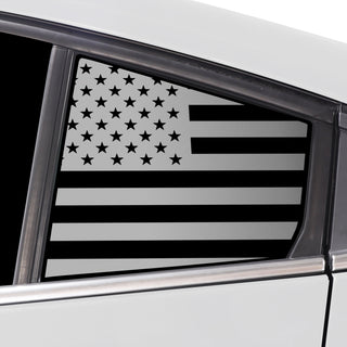 Quarter Window American Flag Vinyl Decal Stickers Fits Chevrolet Cruze 2016 - 2019 - Bogar Tech Designs