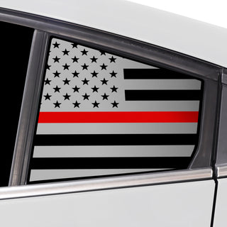 Quarter Window American Flag Vinyl Decal Stickers Fits Chevrolet Cruze 2016 - 2019 - Bogar Tech Designs
