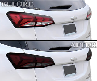 Full Headlight Taillight Precut Smoked PPF Tint Kit Film Overlay Fits Chevrolet Equinox 2022 - 2024 - Bogar Tech Designs