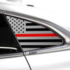 Quarter Window American Flag Vinyl Decal Stickers Fits Chevy Malibu 2019 - 2025 - Bogar Tech Designs