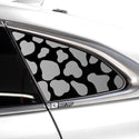 Animal Leopard Cheetah Cow Window Vinyl Decal Stickers Fits Chevy Malibu 2019 - 2023 - Bogar Tech Designs