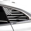 Quarter Window American Flag Vinyl Decal Stickers Fits Chevy Malibu 2019 - 2025 - Bogar Tech Designs