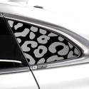 Animal Leopard Cheetah Cow Window Vinyl Decal Stickers Fits Chevy Malibu 2019 - 2023 - Bogar Tech Designs