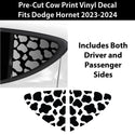 Animal Leopard Cheetah Cow Window Vinyl Decal Stickers Fits Dodge Hornet 2023 - 2025 - Bogar Tech Designs