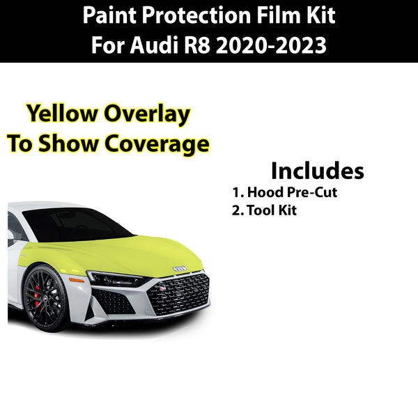 Fits Audi R8 2020 - 2023 Precut Premium Paint Protection Film Clear Bra PPF Decal Film Kit Cover - Bogar Tech Designs