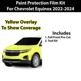 Precut Paint Protection Film Clear Bra PPF Decal Film Kit Cover Fits Chevrolet Equinox 2022-2024