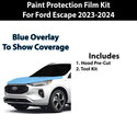 Fits Ford Escape 2023+ Precut Premium Paint Protection Film Clear Bra PPF Decal Film Kit Cover - Bogar Tech Designs