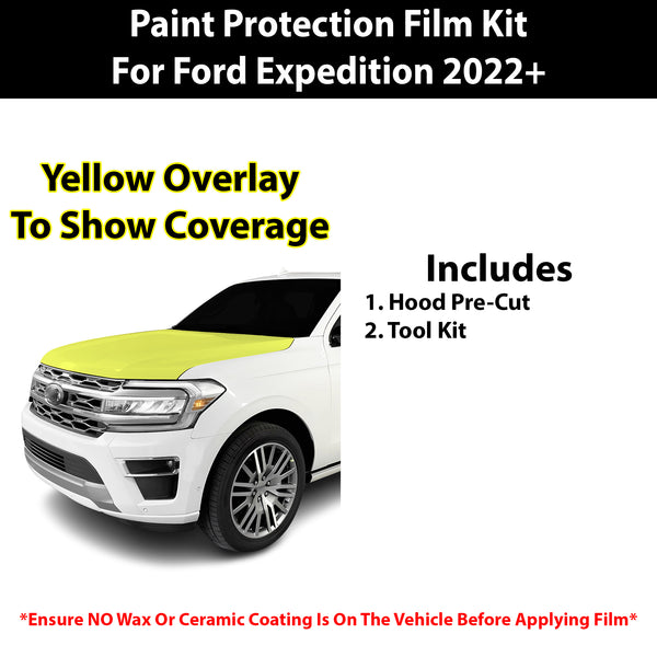 Precut Premium Paint Protection Film Clear Bra PPF Decal Film Kit Cover Fits Ford Expedition 2022 - 2024 - Bogar Tech Designs