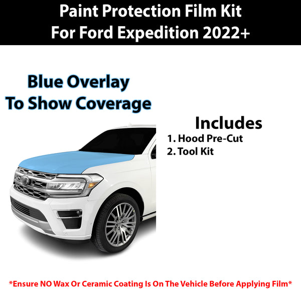 Precut Premium Paint Protection Film Clear Bra PPF Decal Film Kit Cover Fits Ford Expedition 2022 - 2024 - Bogar Tech Designs
