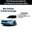 Precut Premium Paint Protection Film Clear Bra PPF Decal Film Kit Cover Fits Honda Accord 2023 - 2024 - Bogar Tech Designs