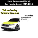 Precut Premium Paint Protection Film Clear Bra PPF Decal Film Kit Cover Fits Honda Accord 2023 - 2024 - Bogar Tech Designs